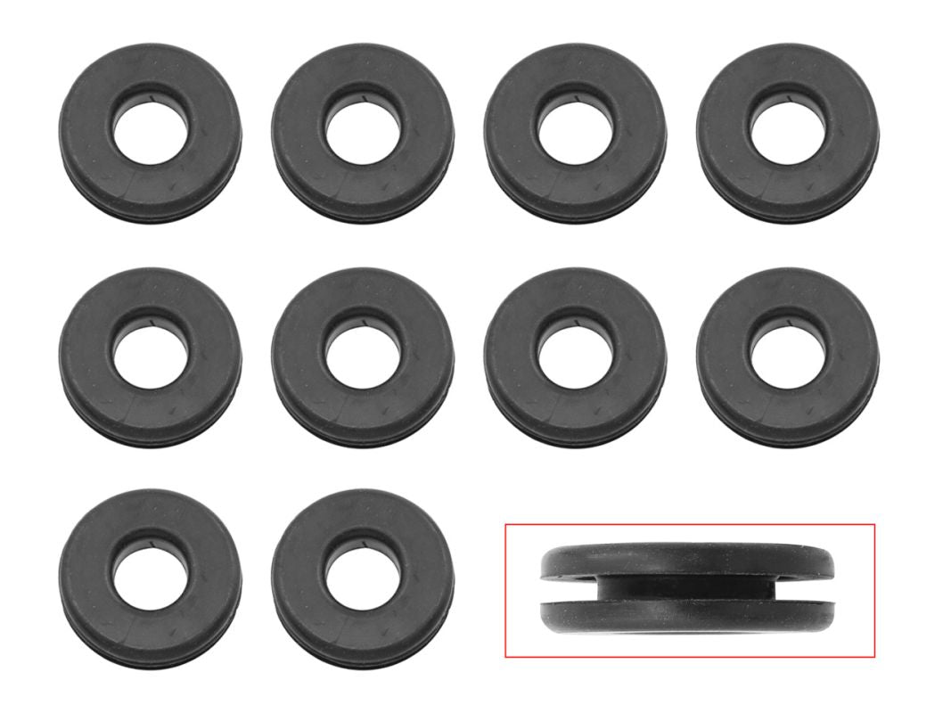 Rubber grommet 12 mm 10 pcs Can-Am Maverick, Commander, Defender Max (OEM: 517303756) snowmobile