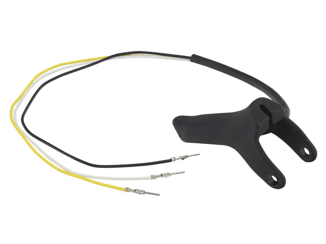 Throttle lever with thumb heater Ski-Doo MXZ 600 Sport 10-14, Renegade 600, 800 11-13, Skandic 600, Summit 600, 800 11-14, Expedition 600, Freeride 800 11-13 (OEM: 512059891) snowmobile