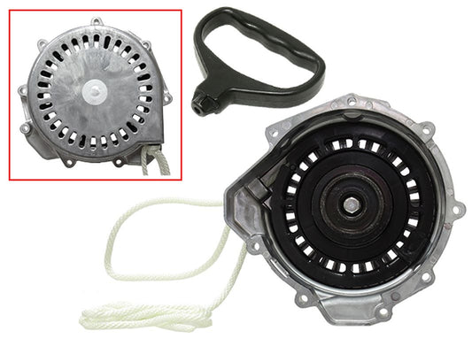 Recoil starter Polaris RMK 800 11-19, Switchback 600 08-21, Pro RMK 600 12-21, Rush 600 11-20, Indy 600 13-22, Indy 800 14-20, IQ 600 08-16, Switchback 800 11-20, Titan 800 18- (OEM: 1202453) snowmobile