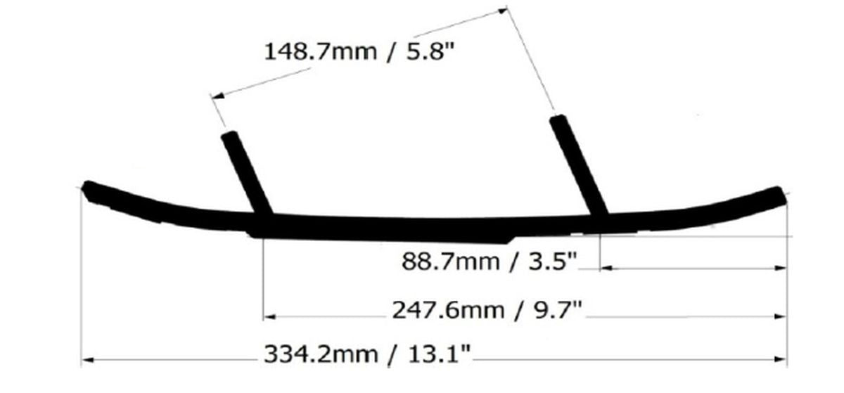 Carbide runners Lynx BoonDocker 850 18-22, Adventure V800 07-09, BoonDocker 600 20-21, Ski-Doo Expedition SE 900 15-23, Expedition Sport 600 11-23, Backcountry 19-23, Expedition 900 ACE 14-23 snowmobile
