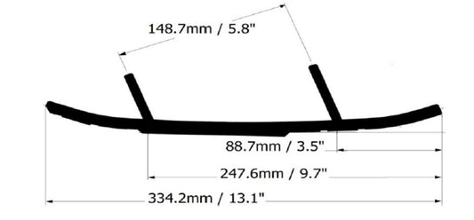 Carbide runners Lynx BoonDocker 850 18-22, Adventure V800 07-09, BoonDocker 600 20-21, Ski-Doo Expedition SE 900 15-23, Expedition Sport 600 11-23, Backcountry 19-23, Expedition 900 ACE 14-23 snowmobile