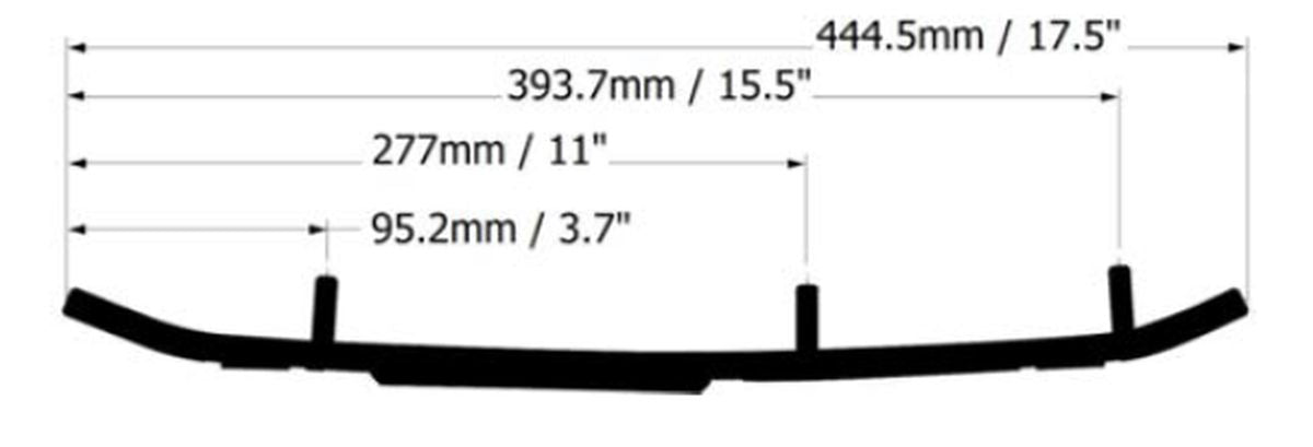 Carbide runners Polaris Indy 600 15-18, Indy 650 22-23, Pro RMK 600 12-21, Rush Pro 600 11-13, Switchback 600 12-20, Indy 550 14-23, IQ 550 10-13, RMK 550 20-23, Shift 550 11-13, Voyageur 17-24, IQ 600 09-14 snowmobile