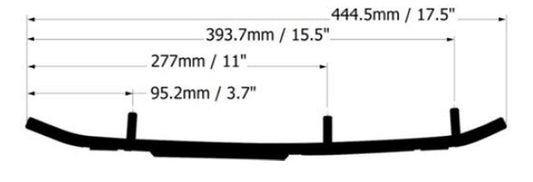 Carbide runners Polaris Indy 600 15-18, Indy 650 22-23, Pro RMK 600 12-21, Rush Pro 600 11-13, Switchback 600 12-20, Indy 550 14-23, IQ 550 10-13, RMK 550 20-23, Shift 550 11-13, Voyageur 17-24, IQ 600 09-14 snowmobile