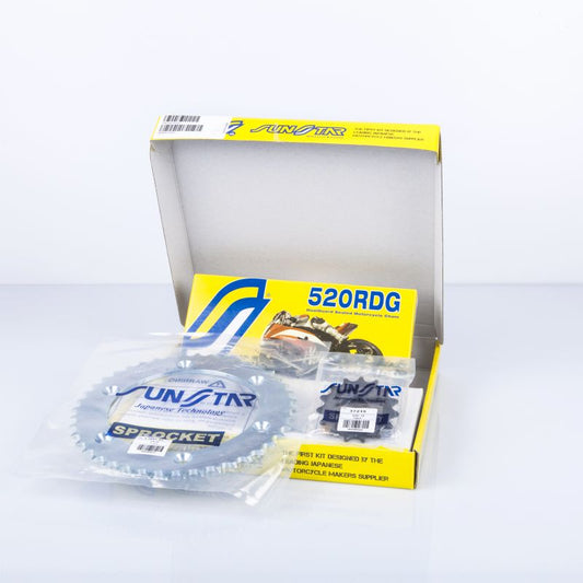 Drive kit Honda NX 650 Dominator 95-01 Standard (15/46/108) up to 750 cc (SUN38715/SUN3610-46/SS520RDG-108N), made in Japan