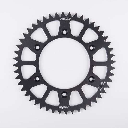 Rear sprocket aluminum (ergal) 289 51T Honda CR, CRF 83-25, Beta RR 2T Enduro 250 13-25 chain 520 (28951JT) black color