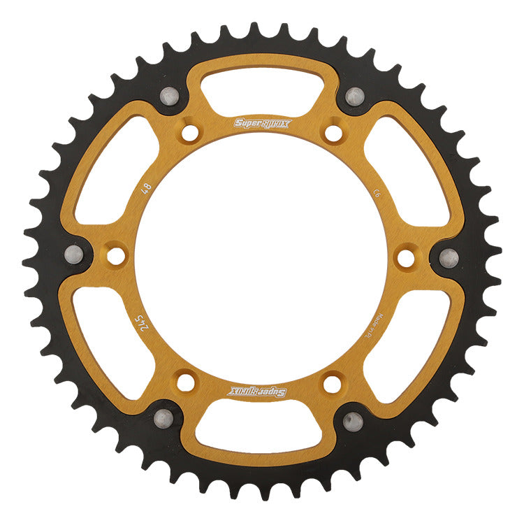 Rear sprocket 270 48T Stealth (steel-aluminum) Yamaha YZ, YZ-F 1999-2018 (JTR251.48) (JTR245/2.48) gold