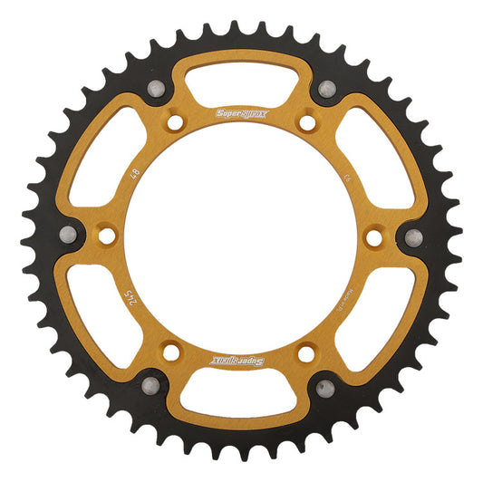 Rear sprocket 270 48T Stealth (steel-aluminum) Yamaha YZ, YZ-F 1999-2018 (JTR251.48) (JTR245/2.48) gold