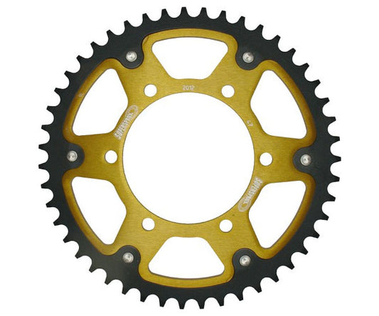 Rear sprocket Stealth (steel-aluminum) 4405 47T Honda CBR 600RR 2007-2016 (JTR1307.47) gold