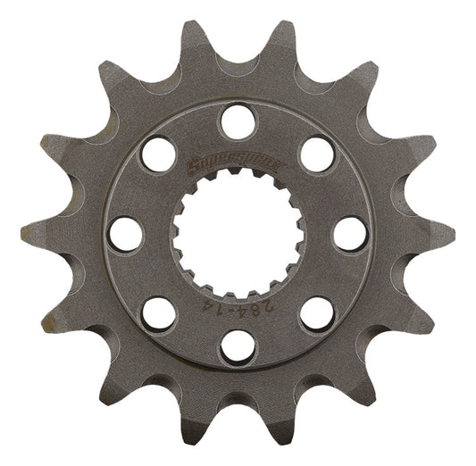 Front sprocket 342 14T self-cleaning Honda CR 250 1988-2007, CRF 450 2002-2025, CRF 250R 2022-2025, TRX 450, 700 (JTF284.14)