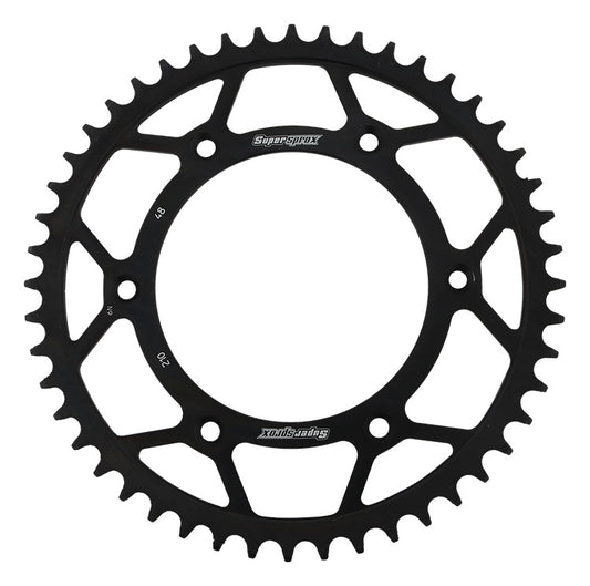 Rear sprocket 289 48T Honda CR, CRF 1983-2016 (JTR210.48) black, steel