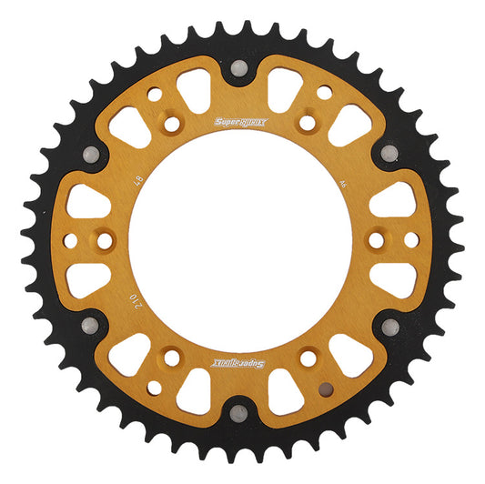 Rear sprocket 289 48T Stealth (steel-aluminum) Honda CR, CRF 1983-2016 (JTR210.48) gold