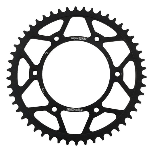 Rear sprocket 289 50T Honda CR, CRF, XR 1983-2016 (JTR210.50) black, steel