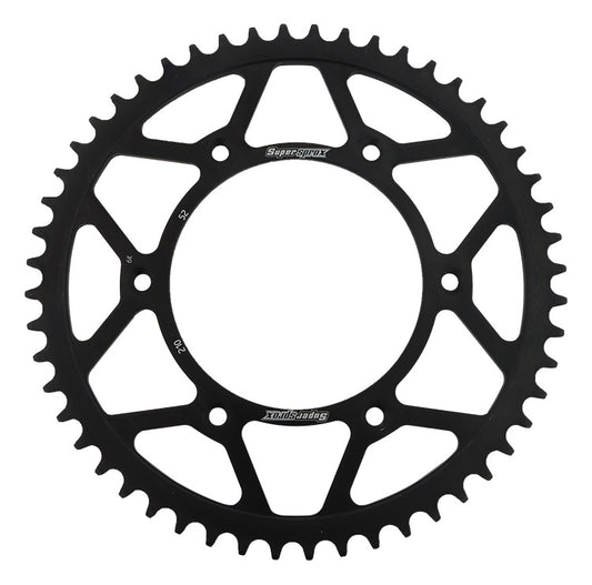 Rear sprocket 289 52T Honda CR, CRF 1983-2016 (JTR210.52) black, steel