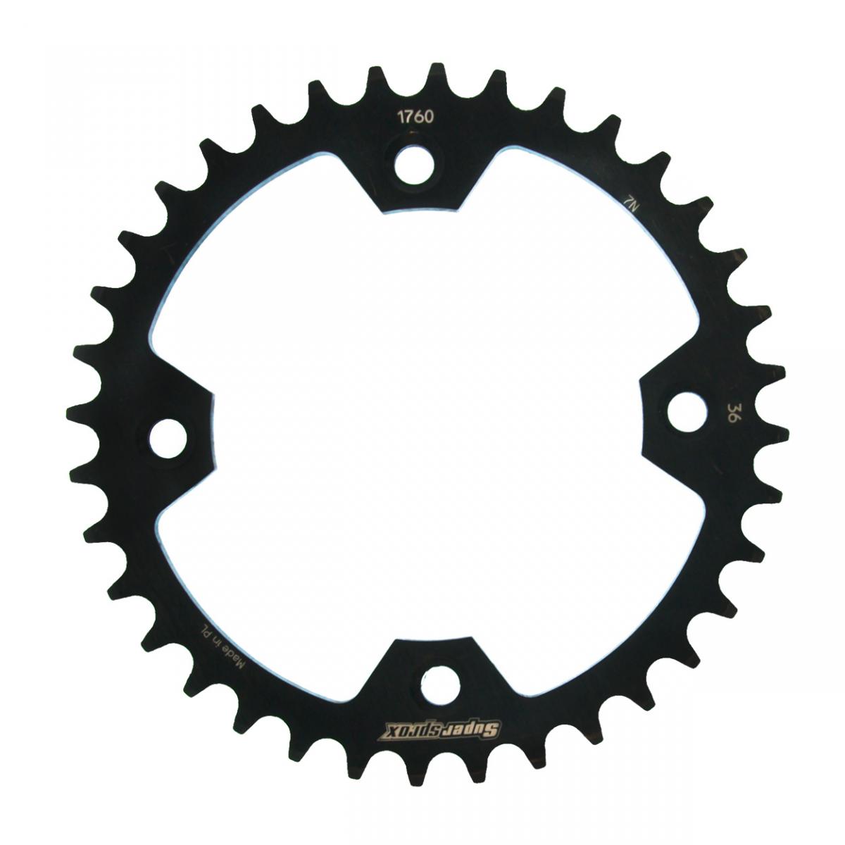 Rear sprocket 4509 36T Suzuki LTR 450 2006-2010 (JTR1760.36) black, steel
