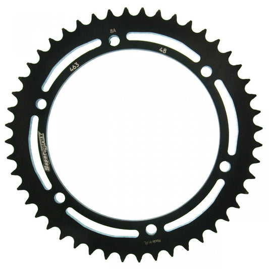 Rear sprocket 463 48T Kawasaki KMX 125 1986-2003 (JTR463.48) chain 428, black, steel