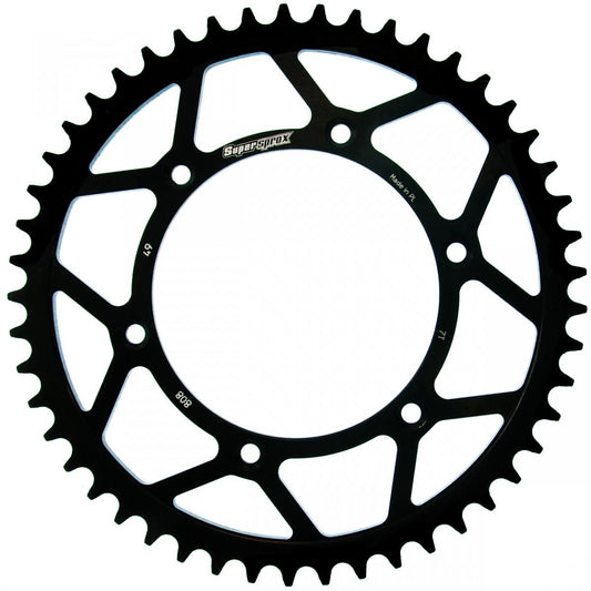 Rear sprocket 808 49T Suzuki RM, RM-Z (JTR808.49) black, steel