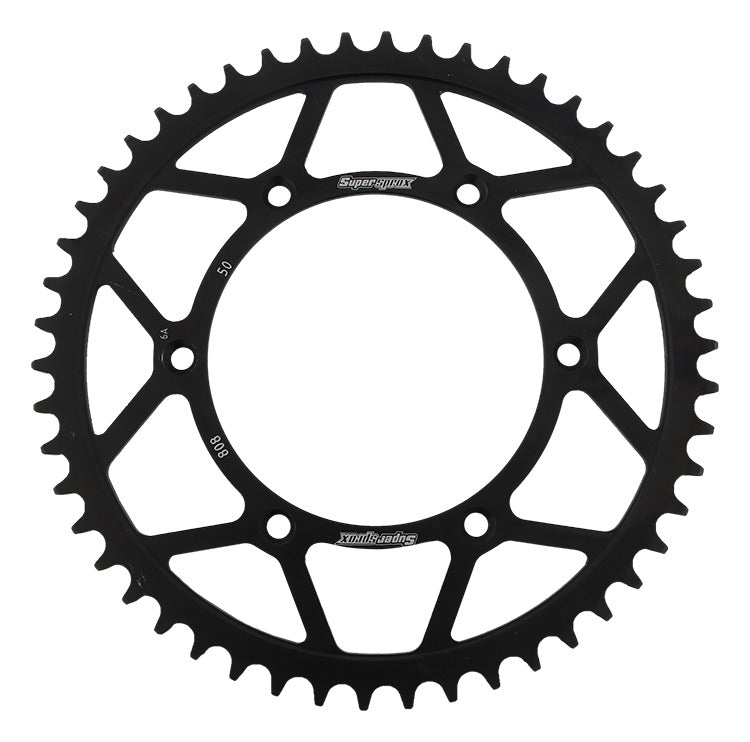 Rear sprocket 808 50T Suzuki RM, RM-Z (JTR808.50) black, steel