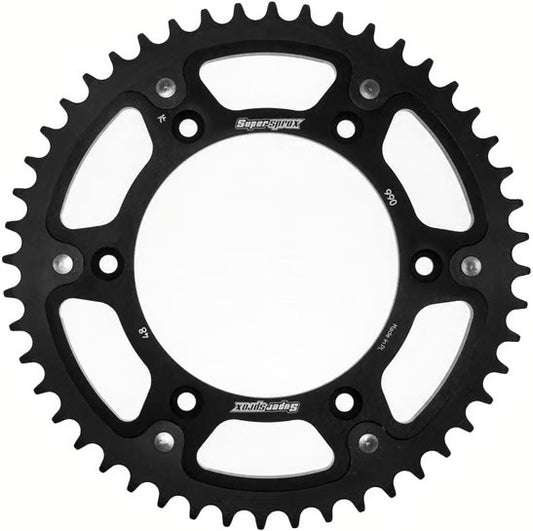 Rear sprocket 899 47T Stealth (steel-aluminum) KTM SX, EXC (JTR897.47) black