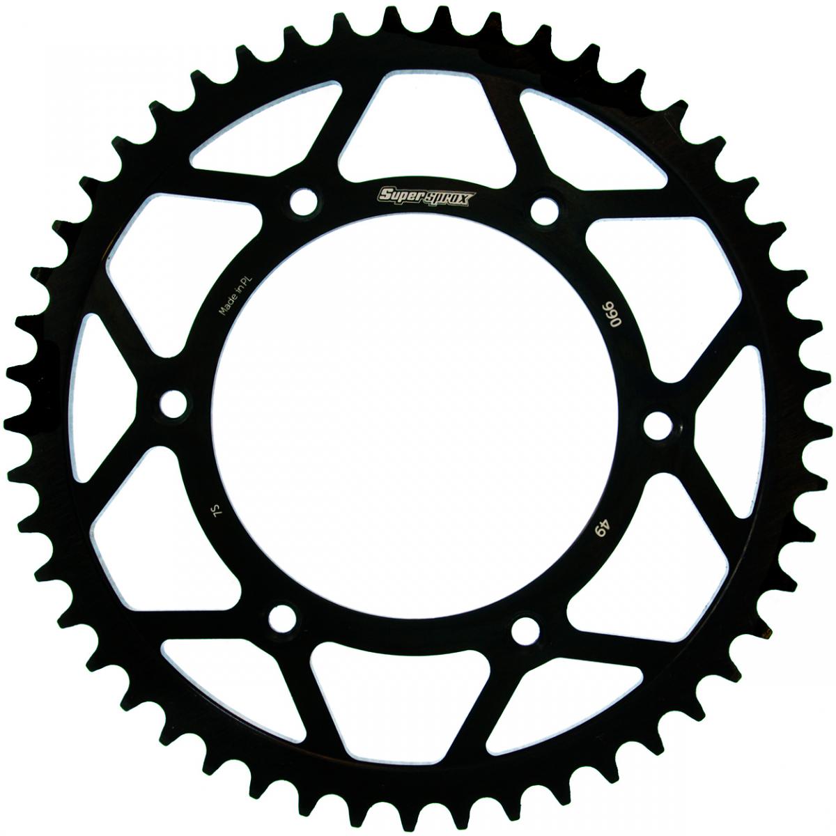 Rear sprocket 899 49T KTM SX, EXC (JTR897.49) black, steel