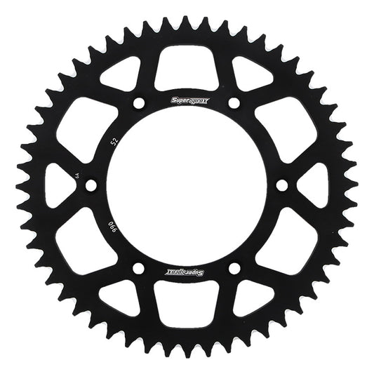Rear sprocket aluminum 7075-T6 (ergal) 899 52T KTM SX, EXC (JTR897.52) black