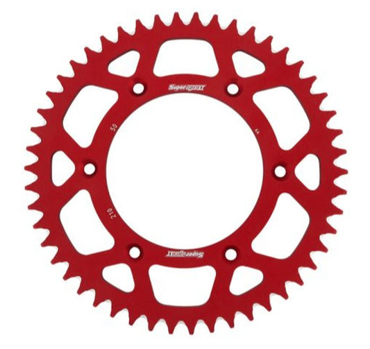 Rear sprocket aluminum 7075-T6 (ergal) 289 48T Honda CR, CRF 1983-2016 (JTR210.48) red