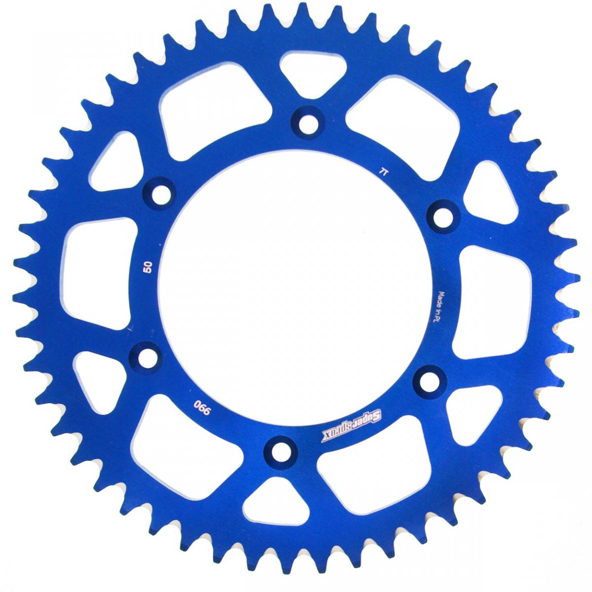 Rear sprocket aluminum 7075-T6 (ergal) 899 50T KTM SX, EXC (JTR897.50) blue