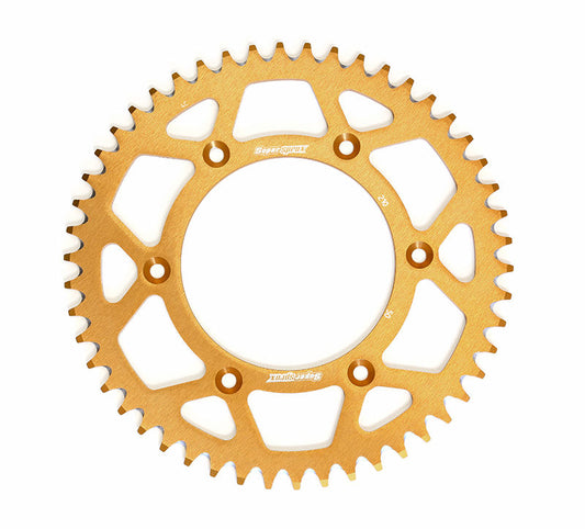 Rear sprocket aluminum 7075-T6 (ergal) 289 51T Honda CR, CRF 1983-2016 (JTR210.51) gold