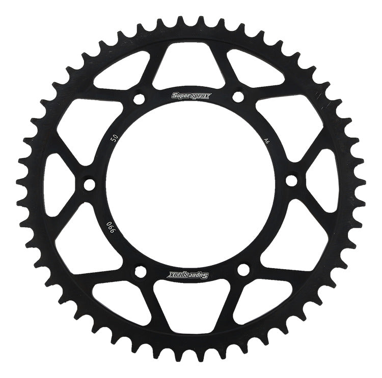 Rear sprocket 899 50T KTM SX, EXC (JTR897.50) black, steel