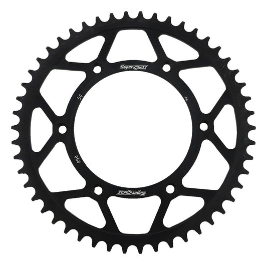 Rear sprocket 899 50T KTM SX, EXC (JTR897.50) black, steel