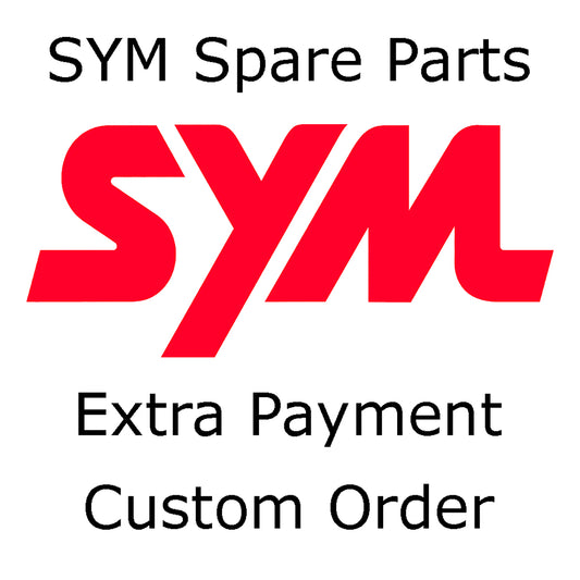 SYM spare parts, custom order, extra payment