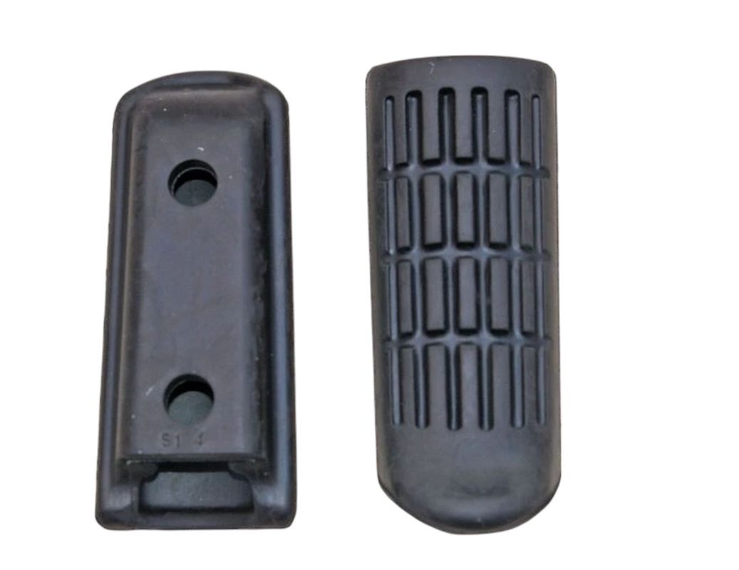 DRIVER FOOTREST RUBBERS HONDA CB 1300, 900, 750, 600, 500, CBF 1000, 600, 500, CBR 1100, 900, 600, VFR 800, XL 1000V (SET 2 PC.)