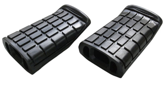 DRIVER FOOTREST RUBBERS HONDA GL 1500 GOLD WING 92-00, 1500C VALKYRIE 97-03 (SET 2 PC.)