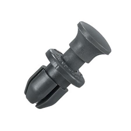 PLASTIC MOUNTING PINS (DEPTH 10,0MM, GR. 7,6MM, HEAD WIDTH 9,4MM, Total length 19,4MM) (10 PC.)