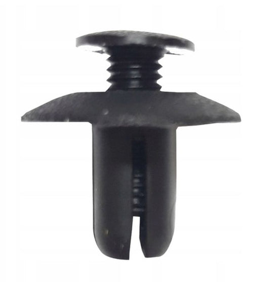 PLASTIC MOUNTING PINS (DEPTH 11MM, GR. 7MM, HEAD WIDTH 18MM, Total length 15,3MM) (10 PC.) (OEM KAWASAKI 92039-1256)