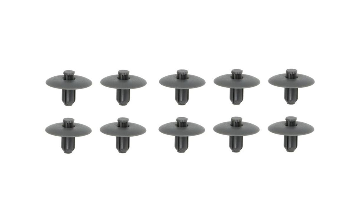 PLASTIC MOUNTING PINS (DEPTH 15MM, GR. 6MM, HEAD WIDTH 20MM, Total length 15MM) (10 PC.)