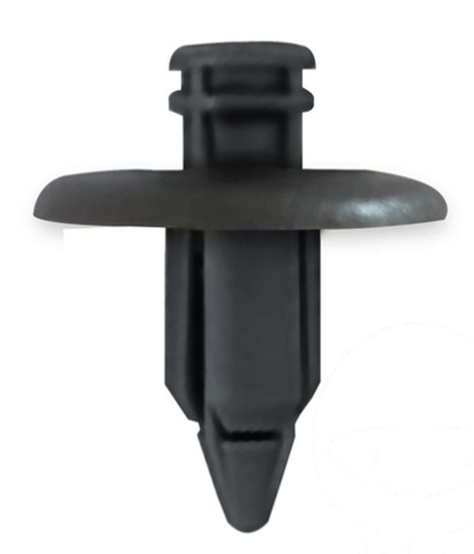 PLASTIC MOUNTING PINS (DEPTH 19MM, GR. 8MM, HEAD WIDTH 20MM, Total length 21,5MM) (10 PC.) (OEM HONDA 90653-HW3-671, KAWASAKI 92039-0086, SUZUKI 09409-07333)