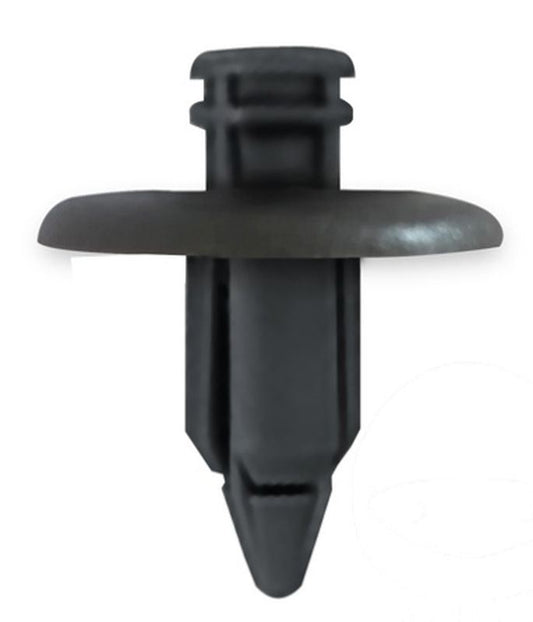 PLASTIC MOUNTING PINS (DEPTH 19MM, GR. 8MM, HEAD WIDTH 20MM, Total length 21,5MM) (10 PC.) (OEM HONDA 90653-HW3-671, KAWASAKI 92039-0086, SUZUKI 09409-07333)