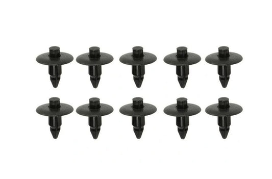 PLASTIC MOUNTING PINS (DEPTH 19MM, GR. 6,5MM, HEAD WIDTH 18MM, Total length 21MM) (10 PC.)