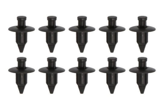 PLASTIC MOUNTING PINS (DEPTH 19MM, GR. 7MM, HEAD WIDTH 15MM, Total length 20,5MM) (10 PC.) (OEM KAWASAKI 92039-0083, SUZUKI 09409-07308-5PK, YAMAHA 36Y-28387-00 90269-07007 90269-07802)