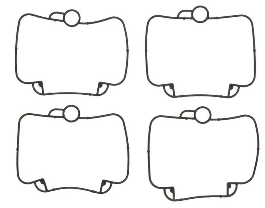 CARBURETOR FLOAT CHAMBER GASKET (4 PC.) YAMAHA 600F GRIZZLY '98-'01 (OEM: 4WV-14147-20) (Rubber VITON FLUOROCARBON) - REPLACES FBG-251