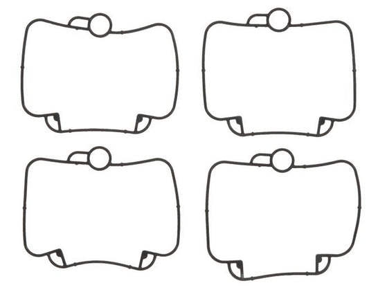 CARBURETOR FLOAT CHAMBER GASKET (4 PC.) YAMAHA 600F GRIZZLY '98-'01 (OEM: 4WV-14147-20) (Rubber VITON FLUOROCARBON) - REPLACES FBG-251