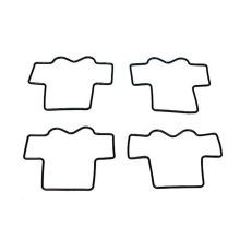 CARBURETOR FLOAT CHAMBER GASKET (4 PC.) KAWASAKI KXF 450 06-08, 250 04-10, SUZUKI RMZ, YAMAHA YZF 426/450 00-09, 250 01-02, WRF 426/450 01-09, 250 01-09, KTM SXF 450 '06-10, 250 '06-10, HONDA CRF 450R 03-08, 250R/X 04-09 (Rubber NBR)