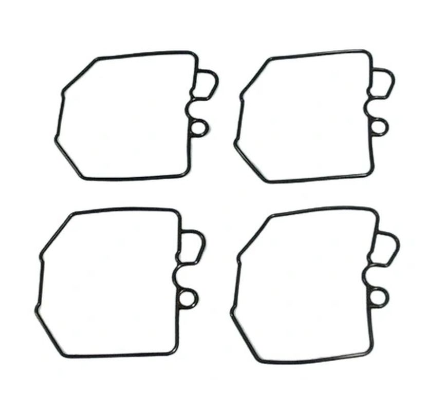 CARBURETOR FLOAT CHAMBER GASKET (4 PC.) HONDA CB 400 '78-'81, 450 NIGHTHAWK '82-'86, CX 500 '78-'82, CB/CX 650 '81-'83, 750 '79-'83, CBX 1000 '79-'82, 1100F '83, GL 1100 GOLDWING '80-'83 (Rubber VITON FLUOROCARBON)