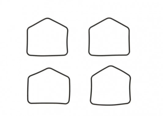CARBURETOR FLOAT CHAMBER GASKET (4 PC.) KAWASAKI Z 750, 440, 400, GPZ 305 (Rubber NBR)
