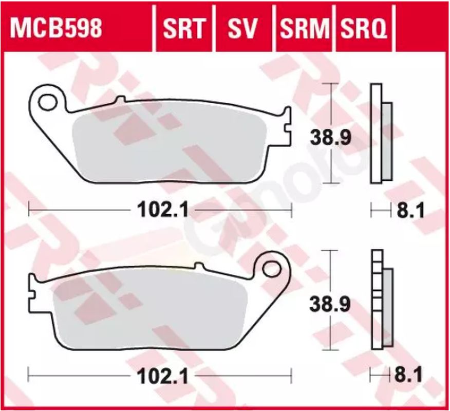 Brake pads KH142 sinter racing BMW C 650 11-, C-Evolution 14-, Suzuki Burgman 650 04- front