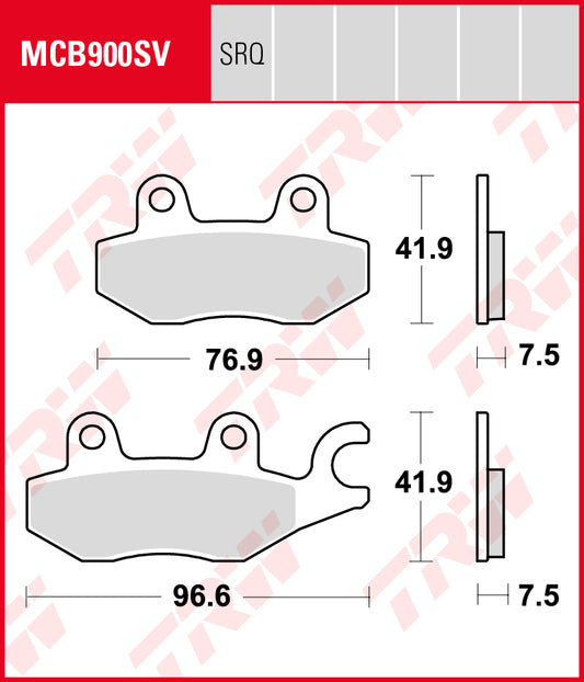 Brake pads KH197 Kawasaki Z 400 19-, Ninja 250, 400 18-19 front