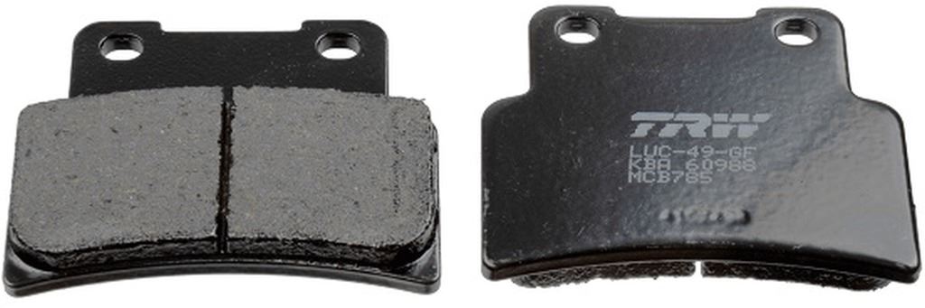 Brake pads KH432 organic Yamaha MT/YZF 125 14-19, Aprilia RS 125 07-13, SL 750 07-16, SMV 750 17- front