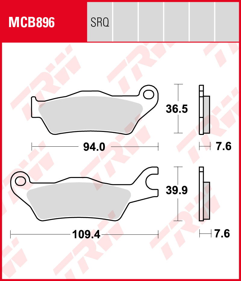 Brake pads KH715 organic Suzuki GSX 125 S 18-19, GSX-R 125 R 18-19, GSX-R 150 R 17-19, Honda CBF 125 Stunner 06-19, CBF 150 Unicorn 06- front