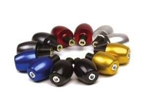 Handlebar end weights - titanium