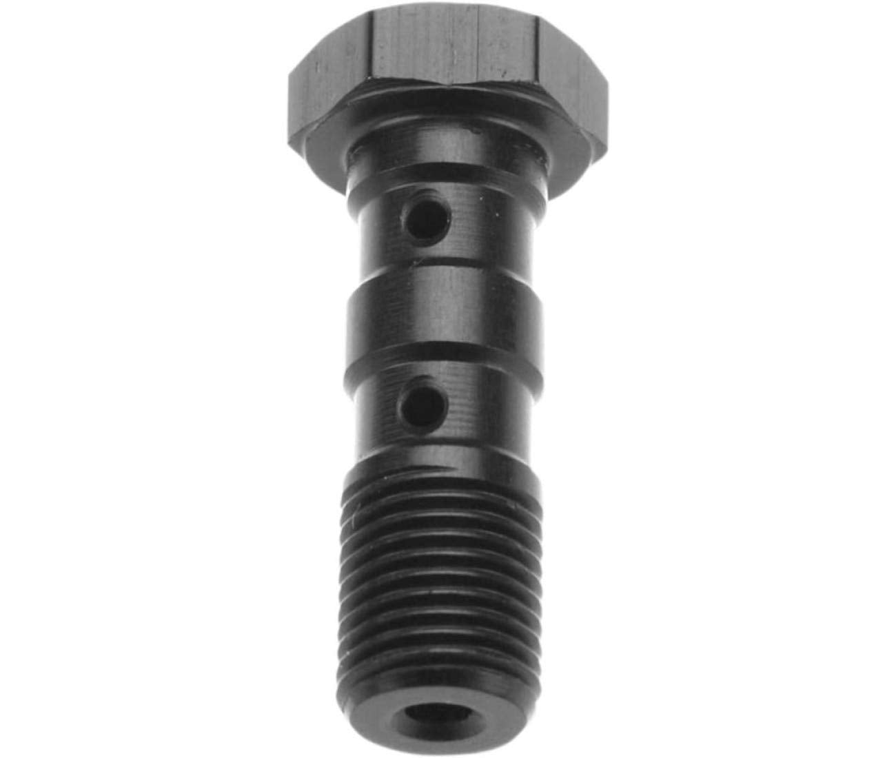Hydraulic double banjo bolt for brake lines M10 x 1.00 Brembo - black